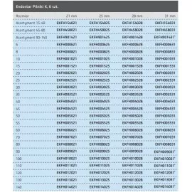 Pilnik K Endostar Poldent rozmiary