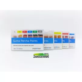 Gutaperka kalibrowana Taper 06 op. 60 szt. Endostar