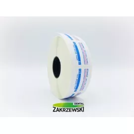 Etykiety na rolce ze wskaźnikiem sterylizacji