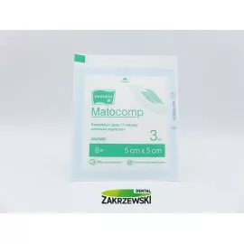 Kompresy jałowe 5x5 cm. 17-nit. op.3 szt. Matocomp