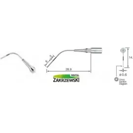 Końcówka do skalera P40 NSK