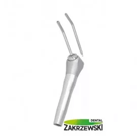 Dmuchawko-strzykawka do unitu trójdrożna zagięta