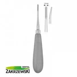Dźwignia luxator zagięta 2 mm. DE.920.010 Falcon