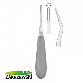 Dźwignia luxator zagięta 3 mm. DE.920.070 Falcon