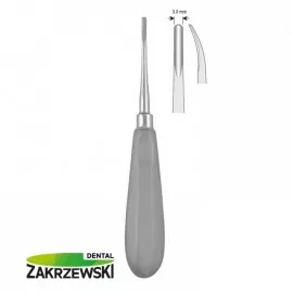 Dźwignia luxator COF zagięta 3 mm. DE.920.060 Falcon