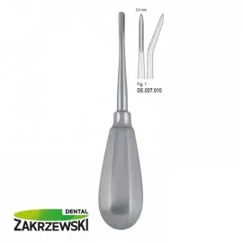 Dźwignia Bein mocno zagięta 2mm. DE.027.010 Falcon