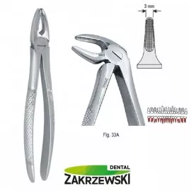 Kleszcze Berteny fig.33A do korzeni dolnych Falcon