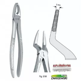 Kleszcze Berteny fig.51M do korzeni górnych Falcon