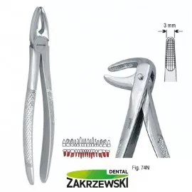 Kleszcze Berteny fig.74N do korzeni dolnych Falcon