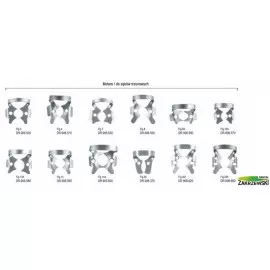 Klamra do koferdamu 1szt. Falcon