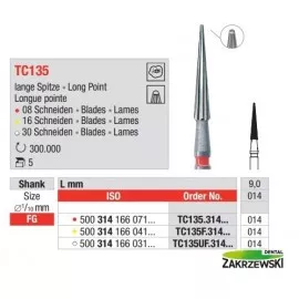 finir na turbinę TC135 Edenta