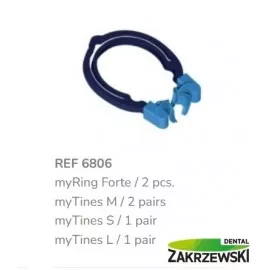 MyRing Forte 6806 op. 2 szt.+ myTines 4 pary Polydentia