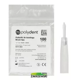 Pędzelki na uchwyt czarne lub białe op.100 szt.