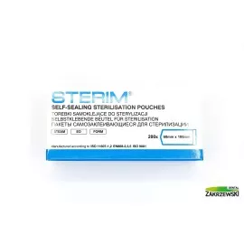 Torebki do sterylizacji 6x10cm. op.200szt. Sterim