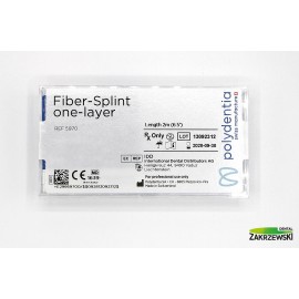 Fiber Splint One-Layer 5970 szer. 4 mm dł. 2 m. Polydentia