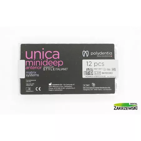 Unica Minideep paski metalowe op.12szt. 6911 Polydentia