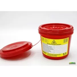 Pojemnik na zużyte igły poj. 0,7 l