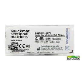 Quickmat molar deep paski gr. 0,025 mm. 5756 op.50 szt. Polydentia