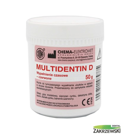 Multidentin D (czerwona) op. 50 g. Chema