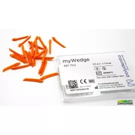 Polydentia myWedge 7102 kliny pomarańczowe plastikowe