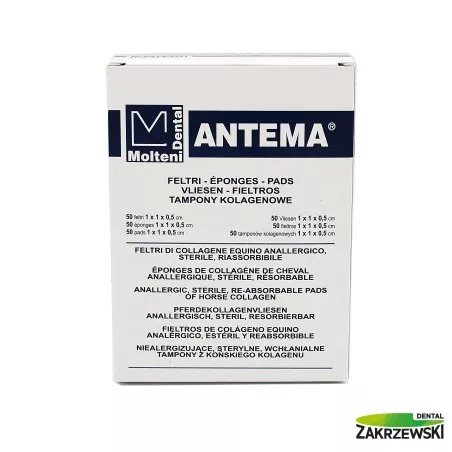 Antema - tampony kolagenowe 50 szt.