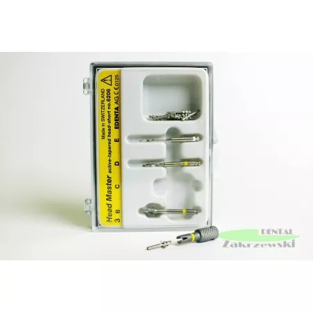 Head Master zestaw 10 szt.+ akcesoria Edenta