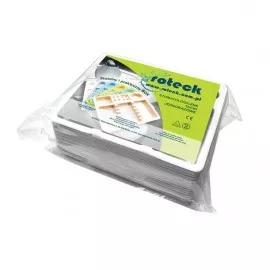 Tacki jednorazowe plastikowe białe op.100szt. Roteck