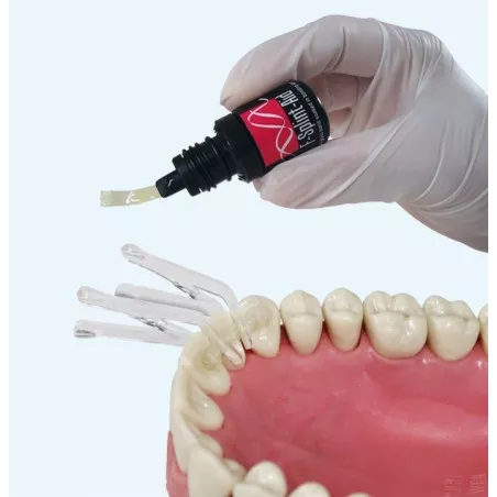 F-Splint Aid op.włók.4 mm X 12 cm zanurzone w bondzie Polydentia