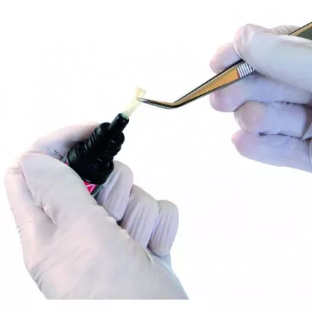 F-Splint Aid op.włók.4 mm X 12 cm zanurzone w bondzie Polydentia