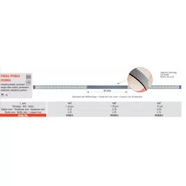 Pasek ścierny diamentowy perforowany z piłką op.1szt.