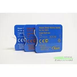 Pasek metalowy na rolce 0,03mm. nr 399A,399B, 399C Kerr