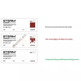Testy STERIM CLEAN CONTROL kod ccs100